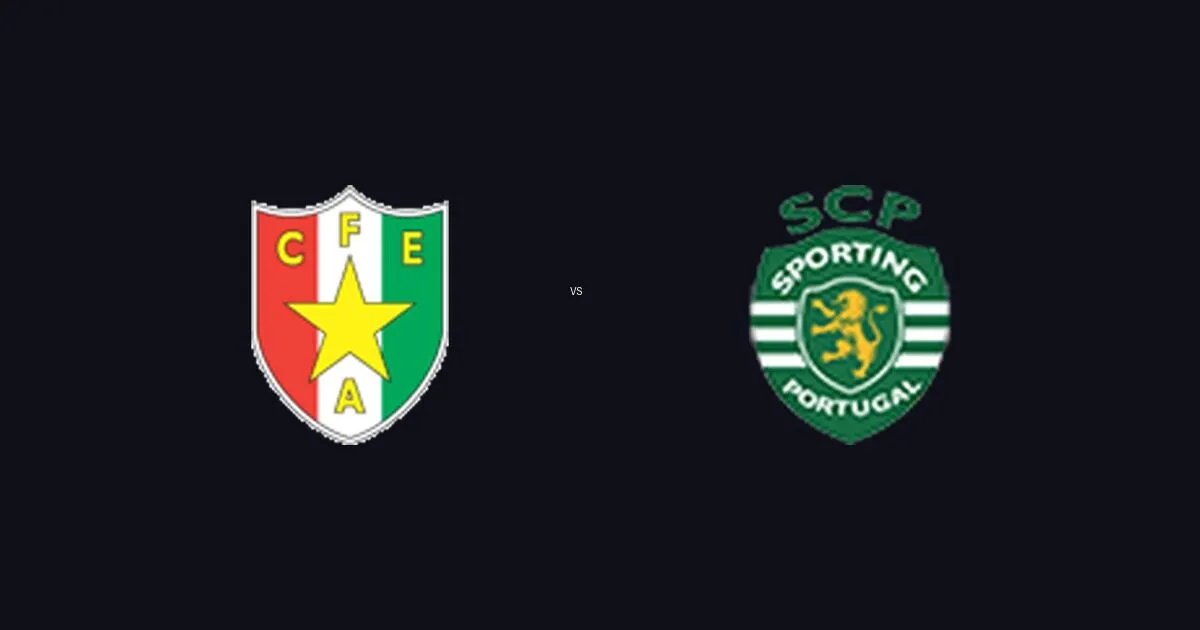 CF Estrela da Amadora vs Sporting Clube de Portugal